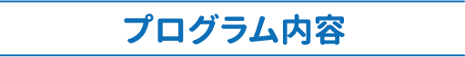 プログラム内容